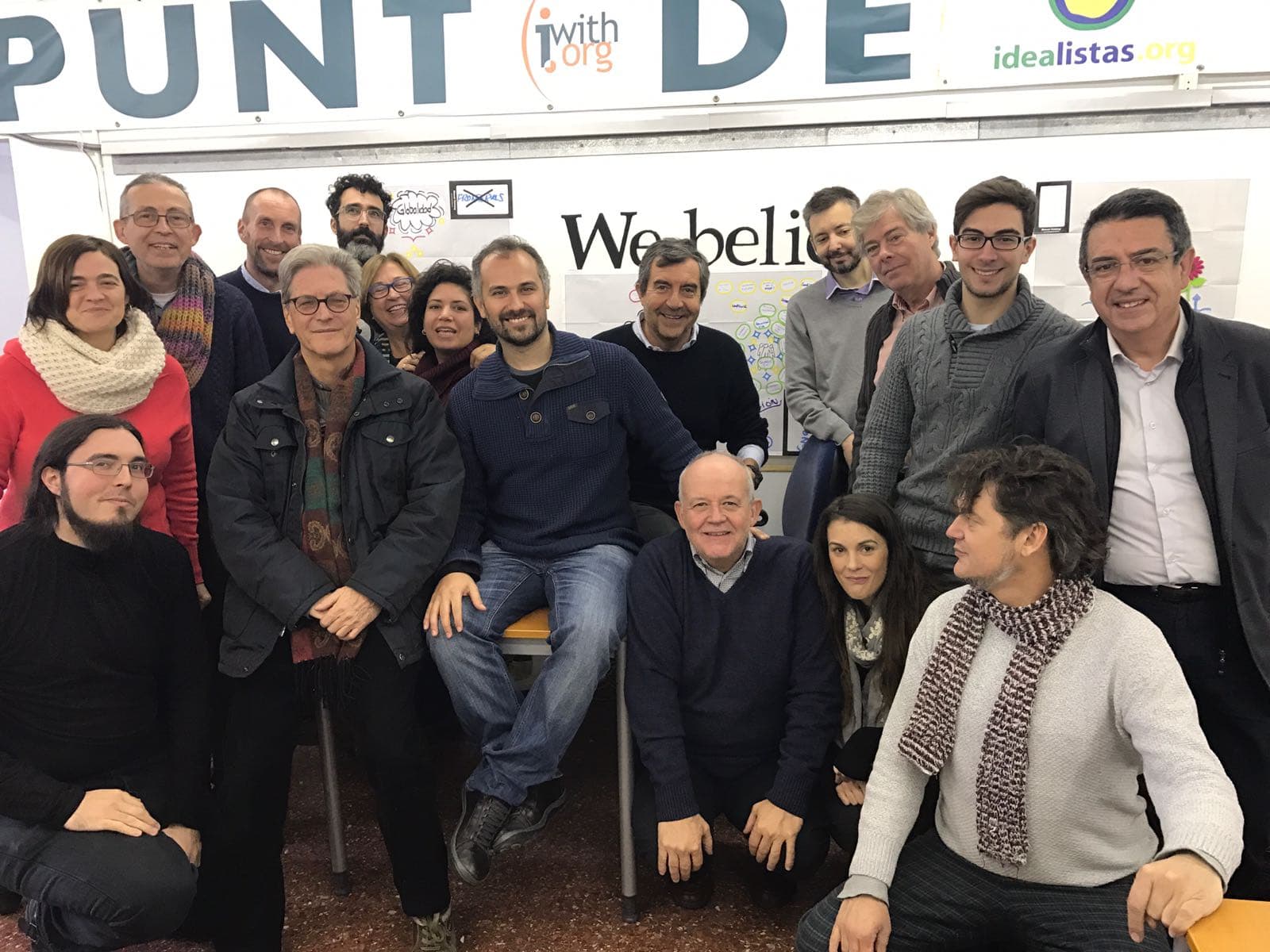 Brainstorm sessions at iWith Foundation in Barcelona, 2017